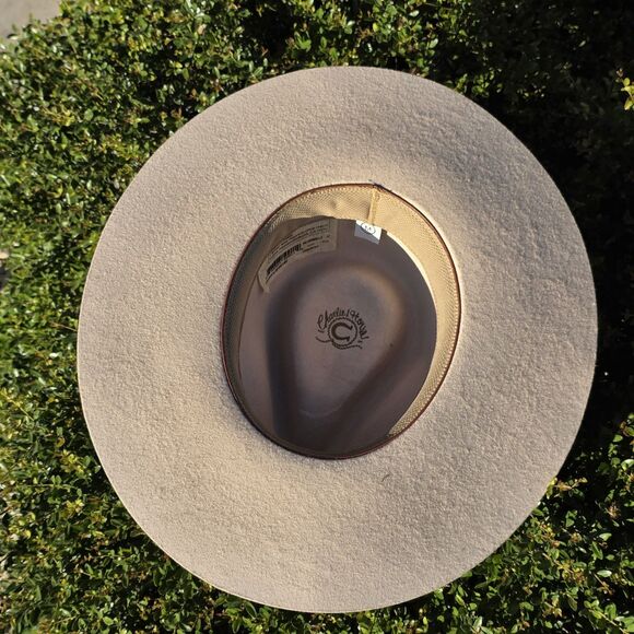 Charlie 1 Horse Highway Felt Western Hat Silverbelly Women’s Medium Boho Ranch main image 3